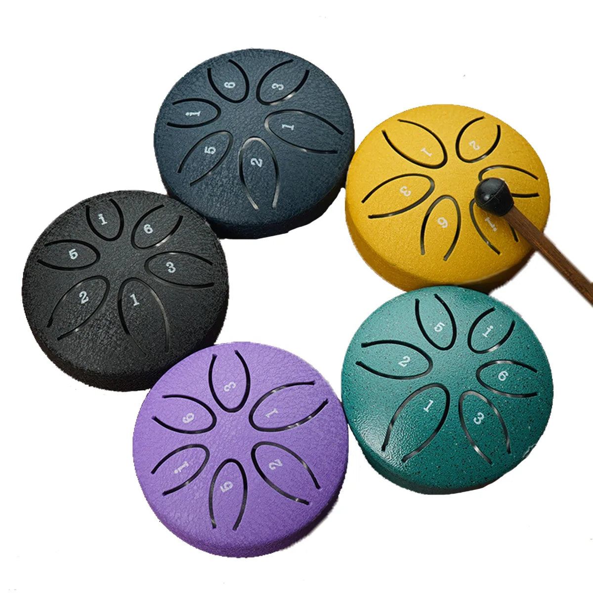 AquaBeat 3 Inch 6 Notes Steel Drum