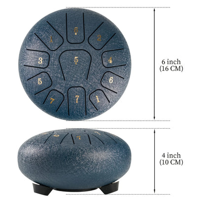 AquaBeat 6 Inch 11 Notes Steel Drum